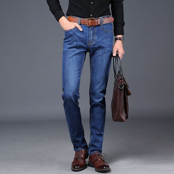 new korean fashion stretch comfortable casual and straight tube new korean fashion men's stretch comfortable casual and jeans jeans men, Blue
new korean fashion stretch comfortable casual and straight tube new korean fashion men's stretch comfortable casual and jeans jeans men, Blue