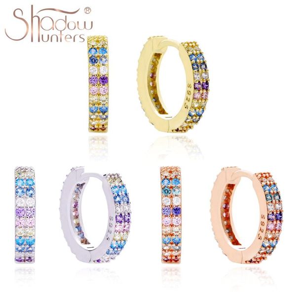 hoop & huggie shadowhunters 925 sterling silver double rows zircon earrings trendy colorful women jewelry piercing, Golden;silver
hoop & huggie shadowhunters 925 sterling silver double rows zircon earrings trendy colorful women jewelry piercing, Golden;silver