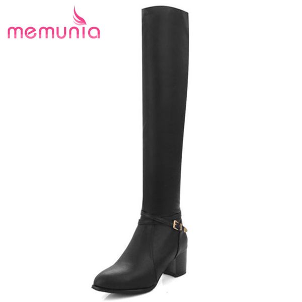 memunia new arrive 2020 fashion high heel women boots autumn winter square heel boots round toe over the knee size 32-43, Black
memunia new arrive 2020 fashion high heel women boots autumn winter square heel boots round toe over the knee size 32-43, Black