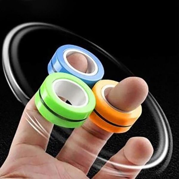 anti stress magnetic ring magic finger gears fidget toys ring finger game spinner anxiety relief kids decompression tool
anti stress magnetic ring magic finger gears fidget toys ring finger game spinner anxiety relief kids decompression tool