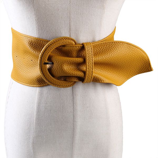 64-83 cm retro fashion wide belt ladies simple wild coat black belt accessories pin buckle decorative waist accessories sp1023, Black;brown
64-83 cm retro fashion wide belt ladies simple wild coat black belt accessories pin buckle decorative waist accessories sp1023, Black;brown