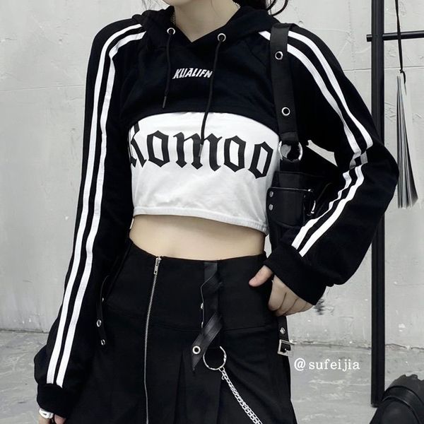 hooded sweater sweatervest sweaterwomen's autumn new letter print slim short long-sleeved chest vest two-piece set lkbl8, Black
hooded sweater sweatervest sweaterwomen's autumn new letter print slim short long-sleeved chest vest two-piece set lkbl8, Black