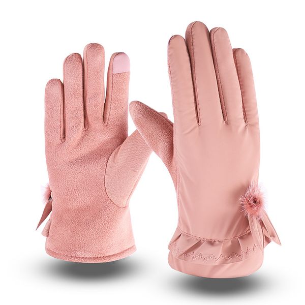 winter new korean edition lady' ear plush and thicker thermal gloves riding touch screen leisure gloves, Blue;gray
winter new korean edition lady' ear plush and thicker thermal gloves riding touch screen leisure gloves, Blue;gray