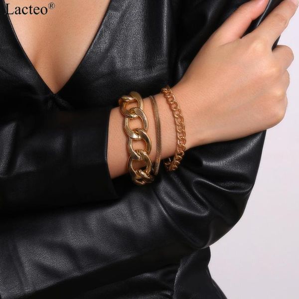 link, chain lacteo punk 3 pcs/set thick chunky bangle bracelet for women hip hop cross charm statement female jewelry, Black
link, chain lacteo punk 3 pcs/set thick chunky bangle bracelet for women hip hop cross charm statement female jewelry, Black
