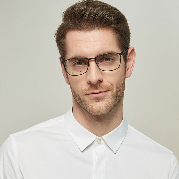 full rim eye glasses aluminum magnesium glasses frame anti blue ray nearsighted spectacles new arrival men business style, Black
full rim eye glasses aluminum magnesium glasses frame anti blue ray nearsighted spectacles new arrival men business style, Black
