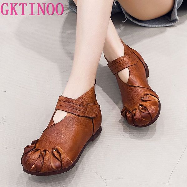gktinoo fashion autumn flat boots genuine leather ankle shoes vintage casual shoes brand design retro handmade women boot, Black
gktinoo fashion autumn flat boots genuine leather ankle shoes vintage casual shoes brand design retro handmade women boot, Black