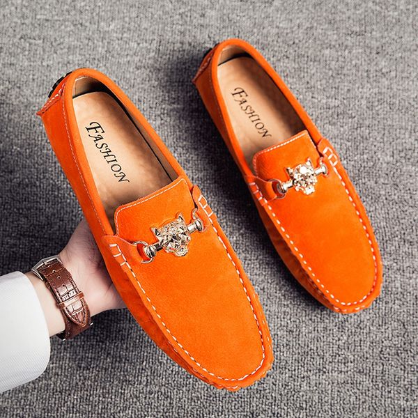 big size penny loafers men casual fashion suede leather mens loafer man moccasins slip on men's flats male driving shoes orange, Black
big size penny loafers men casual fashion suede leather mens loafer man moccasins slip on men's flats male driving shoes orange, Black
