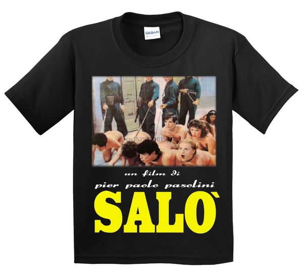 salo 120 days of sodom t shirt movie paolo pasolini horror exploitation fashion summer paried t shirts tee
salo 120 days of sodom t shirt movie paolo pasolini horror exploitation fashion summer paried t shirts tee