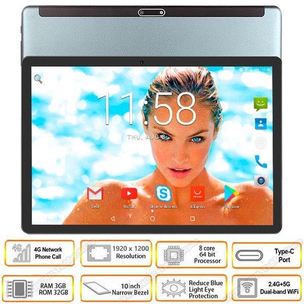 2020 new 5g wifi tablet 10 inch octa core android 9.0 3gb ram 64gb rom 1920x1200 hd screen 8.0mp cameras 4g lte phone tablet gps
2020 new 5g wifi tablet 10 inch octa core android 9.0 3gb ram 64gb rom 1920x1200 hd screen 8.0mp cameras 4g lte phone tablet gps