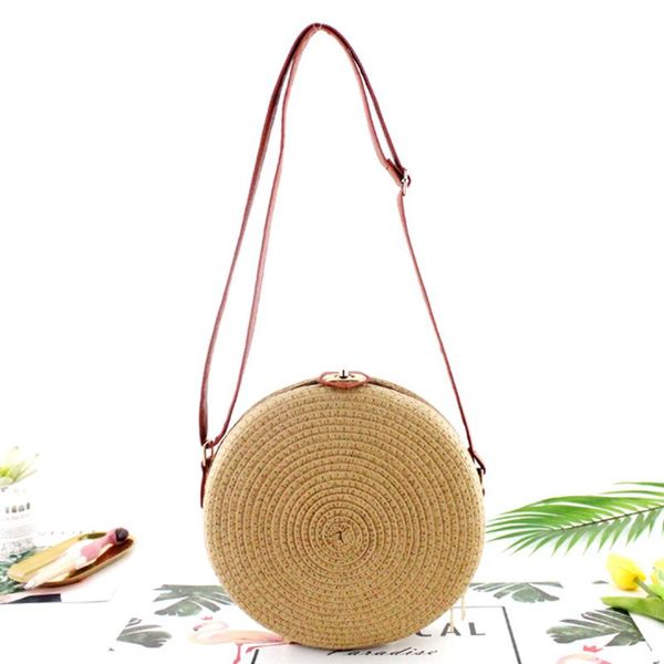 round style straw bag handbags women summer rattan bag handmade woven beach circle bohemia handbag 2020 new fashion
round style straw bag handbags women summer rattan bag handmade woven beach circle bohemia handbag 2020 new fashion
