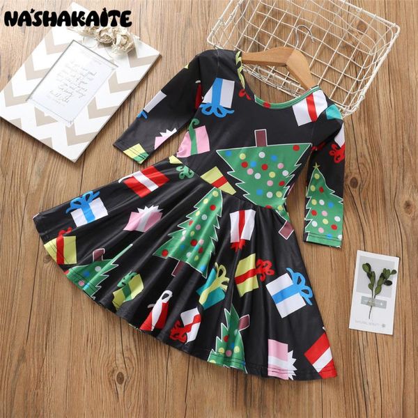 girl's dresses nashakaite 2021 children dress girls christmas tree print long sleeved cotton baby, Red;yellow
girl's dresses nashakaite 2021 children dress girls christmas tree print long sleeved cotton baby, Red;yellow