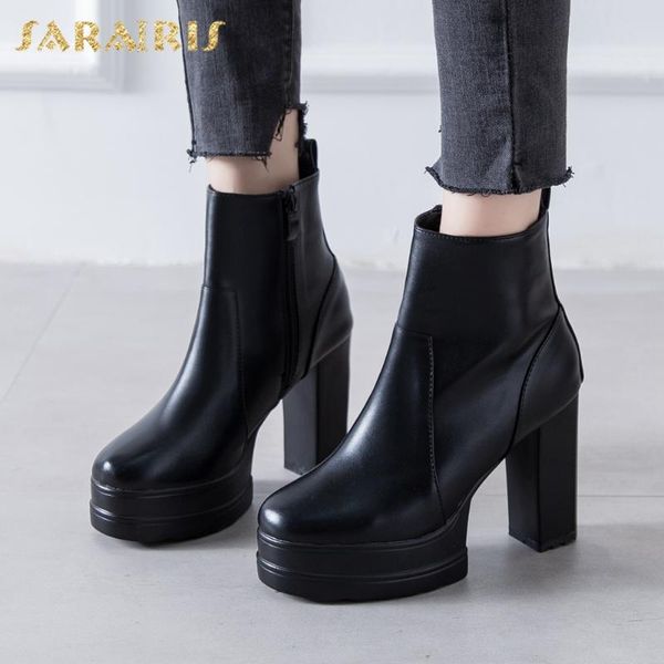 boots sarairis 2021 office ladies women chunky heels zipper platform autumn winter woman shoes, Black
boots sarairis 2021 office ladies women chunky heels zipper platform autumn winter woman shoes, Black