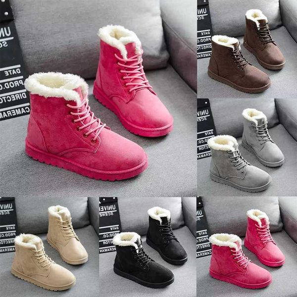 women boots 2020 winter shoes woman snow boots large plush inside botas mujer waterproof australian female booties, Black
women boots 2020 winter shoes woman snow boots large plush inside botas mujer waterproof australian female booties, Black