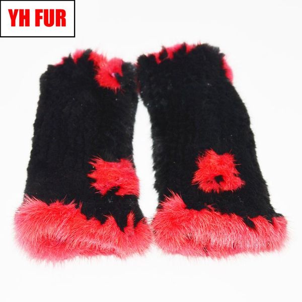 five fingers gloves 2021 real knitted winter fingerless mittens brand lovely women 100% natural, Blue;gray
five fingers gloves 2021 real knitted winter fingerless mittens brand lovely women 100% natural, Blue;gray