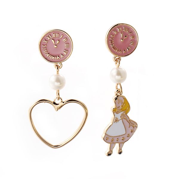 stud cartoon enamel style girl and heart gold color brand earring for women girls earrings jewelry gift drop, Golden;silver
stud cartoon enamel style girl and heart gold color brand earring for women girls earrings jewelry gift drop, Golden;silver