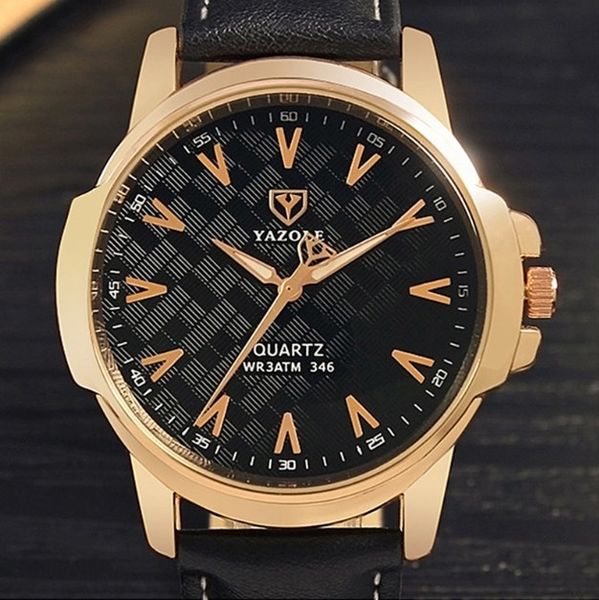 yazole wrist watch men wristwatch male clock quartz-watch relogio masculino sport watch, Slivery;brown
yazole wrist watch men wristwatch male clock quartz-watch relogio masculino sport watch, Slivery;brown