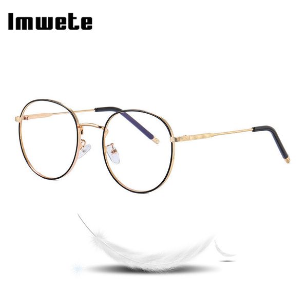 fashion sunglasses frames imwete anti blue light spectacle frame ultralight computer eyewear vintage trend commute eyeglasses round g, Black
fashion sunglasses frames imwete anti blue light spectacle frame ultralight computer eyewear vintage trend commute eyeglasses round g, Black