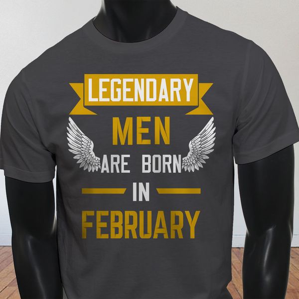 new spring high-elastic cotton legendary men born in february aquarius pisces mens charcoal t-shirt summer t-shirt
new spring high-elastic cotton legendary men born in february aquarius pisces mens charcoal t-shirt summer t-shirt