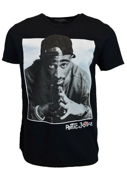poetic justice mens tee t shirt tupdac hip hop rap shakur 2pac black dre west new
