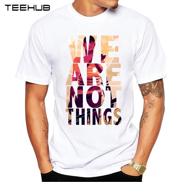 2019 teehub men's fashion we are not things printed short sleeve t-shirt hipster o-neck design cool desgin tee
2019 teehub men's fashion we are not things printed short sleeve t-shirt hipster o-neck design cool desgin tee