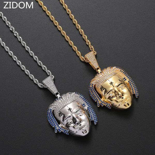 pendant necklaces men/women hip hop rapper xxxtentacion zircon necklace hiphop jewelry fashion, Silver
pendant necklaces men/women hip hop rapper xxxtentacion zircon necklace hiphop jewelry fashion, Silver