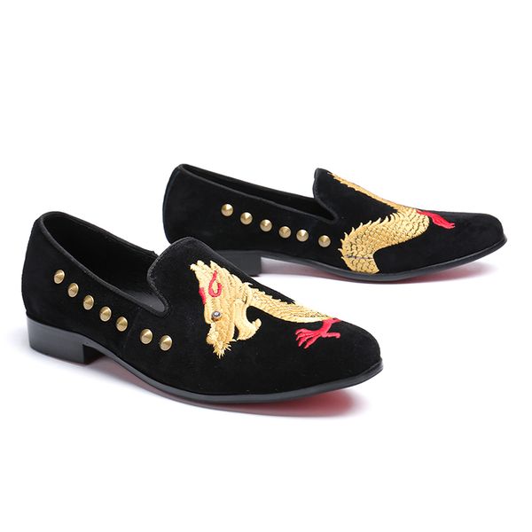mens embroidery oxford wingtip dragon mocassin dress business driving rivet studed shoes plus size black 38-47
mens embroidery oxford wingtip dragon mocassin dress business driving rivet studed shoes plus size black 38-47