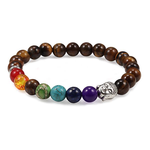 7 chakra charm bracelets natural stone bead buddha bracelets man fashion jewelry tiger eye pulseras mujer bangles women beads, Black
7 chakra charm bracelets natural stone bead buddha bracelets man fashion jewelry tiger eye pulseras mujer bangles women beads, Black