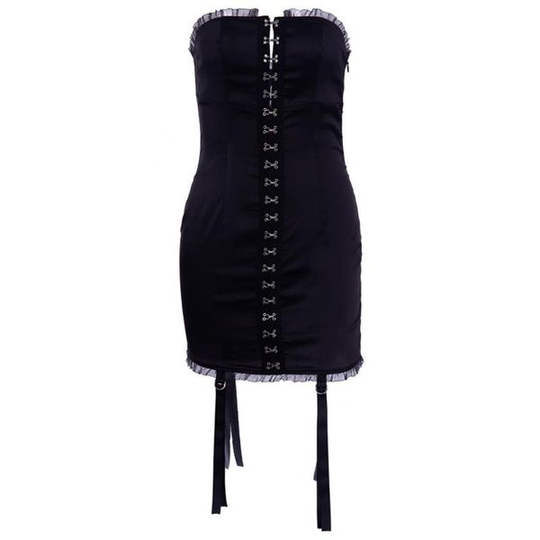 casual dresses summer bodycon strapless dress slim vintage bandage club sheath gothic solid mini short tape lady fashion, Black;gray
casual dresses summer bodycon strapless dress slim vintage bandage club sheath gothic solid mini short tape lady fashion, Black;gray