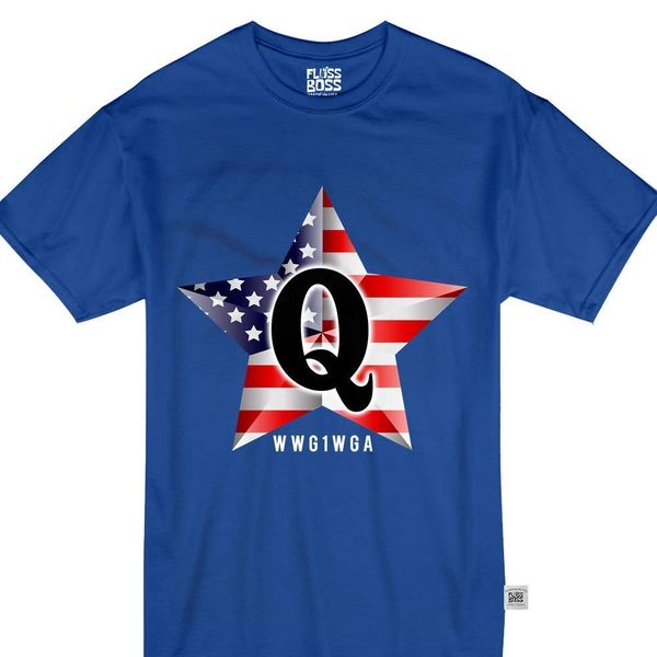 qanon where we go one we go all political usa flag star t-shirt 2018 new men's t shirt new 2018 fashion summer
qanon where we go one we go all political usa flag star t-shirt 2018 new men's t shirt new 2018 fashion summer
