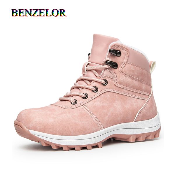 benzelor 2020 hiking leather ankle children winter snow boots kids shoes for girls boys with fur plush warm children' girl shoe, Black;grey
benzelor 2020 hiking leather ankle children winter snow boots kids shoes for girls boys with fur plush warm children' girl shoe, Black;grey