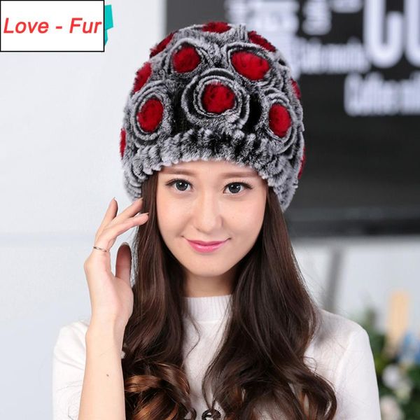 women real rex fur hat russia winter warm rex fur beanies cap 100% natural floral casual real cap, Blue;gray
women real rex fur hat russia winter warm rex fur beanies cap 100% natural floral casual real cap, Blue;gray