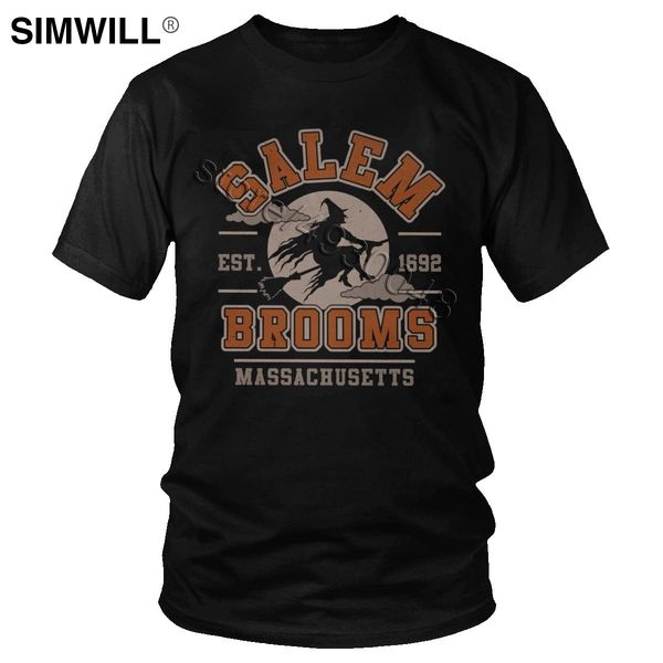 vintage salem brooms halloween witch t shirt men urban allhallowtide trick t-shirt short sleeved cotton leisure tee merchandise
vintage salem brooms halloween witch t shirt men urban allhallowtide trick t-shirt short sleeved cotton leisure tee merchandise