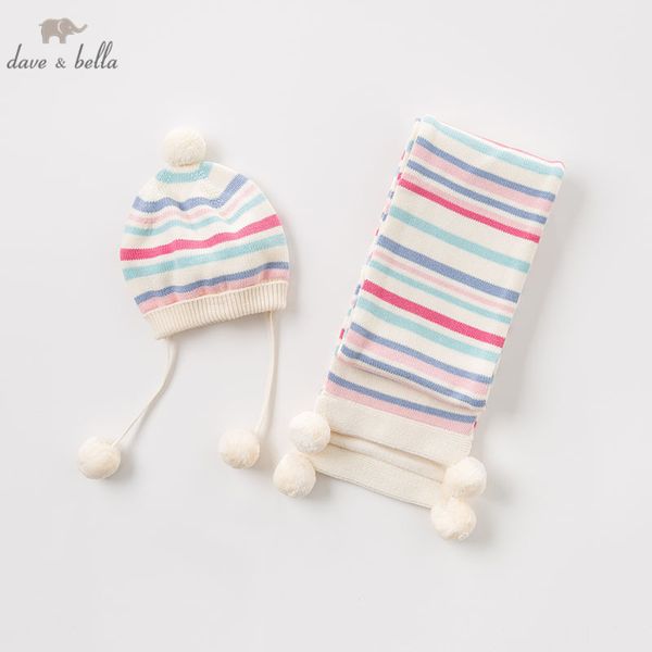 dba7884 dave bella winter autumn children boutique striped hat baby girls striped scarf, Yellow
dba7884 dave bella winter autumn children boutique striped hat baby girls striped scarf, Yellow