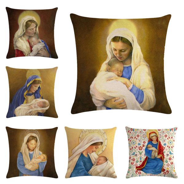 christianity the virgin and child printed linen pillow case jesus religious beliefs household cushion cover 45*45cm
christianity the virgin and child printed linen pillow case jesus religious beliefs household cushion cover 45*45cm