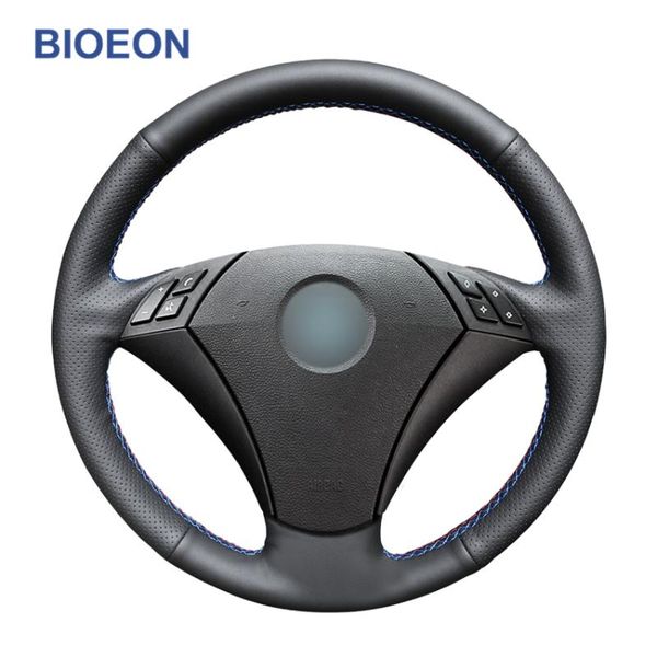 hand sewing black pu artificial leather wrap car steering wheel cover for e60 (sedan) 530d 2003-2009 e61 (touring) 2004-2009
hand sewing black pu artificial leather wrap car steering wheel cover for e60 (sedan) 530d 2003-2009 e61 (touring) 2004-2009