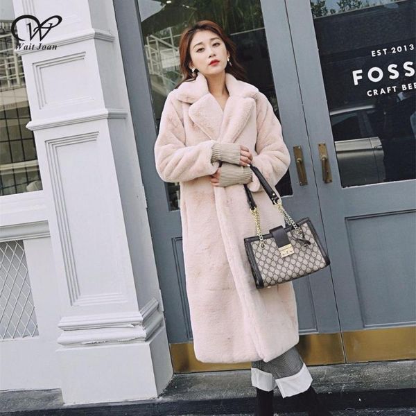 women's fur & faux long plush coat women winter lapel female casual jacket lady thick warm korean overcoats wj431, Black
women's fur & faux long plush coat women winter lapel female casual jacket lady thick warm korean overcoats wj431, Black