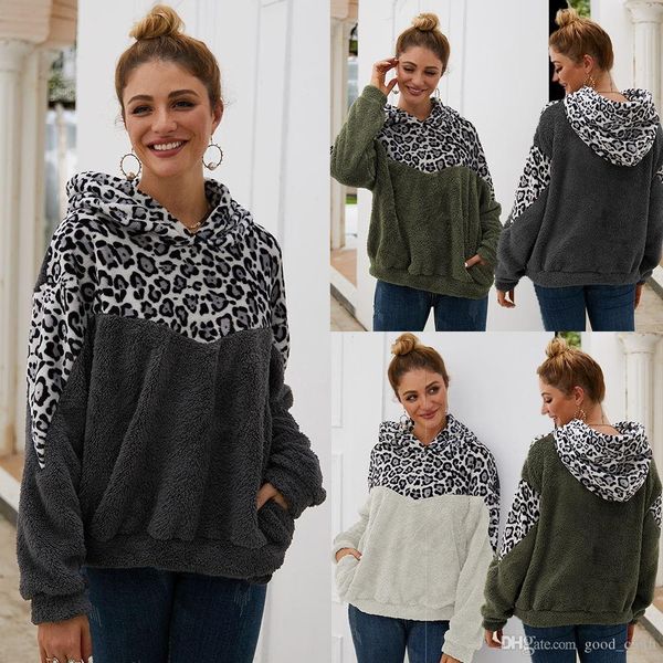 patchwork leopard print fleece hoodie autumn women turn down neck zipper hoodie casual slim long sleeve pocket teddy sweatshirt cny1633, Black
patchwork leopard print fleece hoodie autumn women turn down neck zipper hoodie casual slim long sleeve pocket teddy sweatshirt cny1633, Black