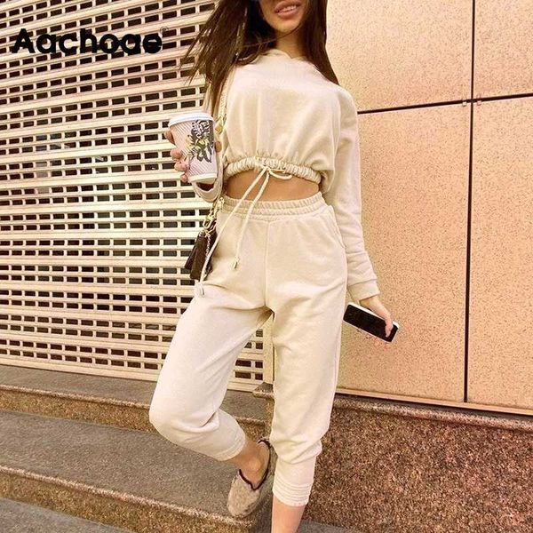 aachoae solid 2 piece set women loose batwing sleeve hooded cropped calf length sport casual pants women outfits tracksuits, Gray
aachoae solid 2 piece set women loose batwing sleeve hooded cropped calf length sport casual pants women outfits tracksuits, Gray
