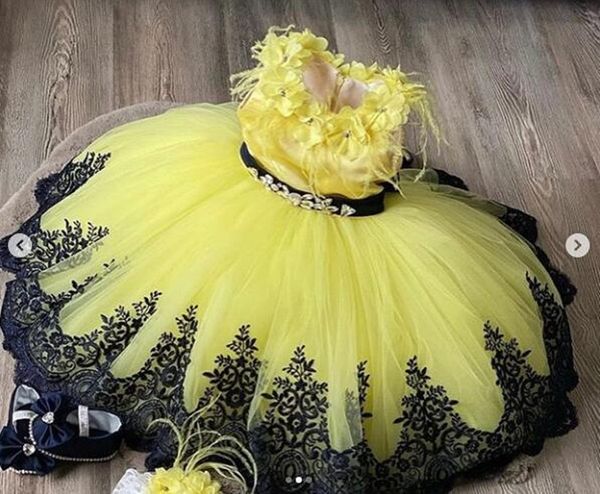 flower girl dresses yellow tulle ball gown flower girls dresses for wedding kids baptism dresses teenage girls clothing black lace applique, White;blue
flower girl dresses yellow tulle ball gown flower girls dresses for wedding kids baptism dresses teenage girls clothing black lace applique, White;blue