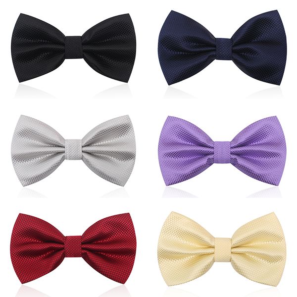 2020 new fashion men's bow ties double fabric solid color bowtie party host wedding butterfly tie with gift box, Black;gray
2020 new fashion men's bow ties double fabric solid color bowtie party host wedding butterfly tie with gift box, Black;gray