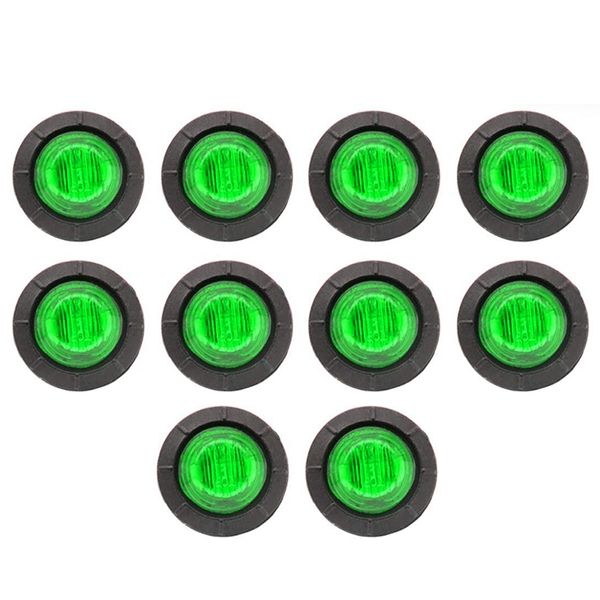 10pcs 3/4 inch mini round light 3led flush mount indicator light side marker clearance lamp for truck trailer rv
10pcs 3/4 inch mini round light 3led flush mount indicator light side marker clearance lamp for truck trailer rv
