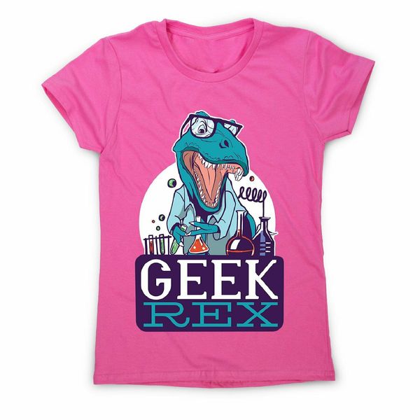 geek t-rex funny premium t shirt men women novelty breathable tee shirt