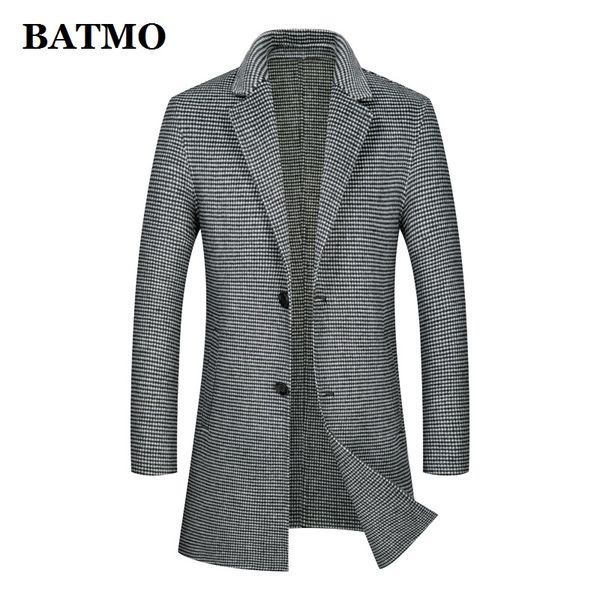 batmo 2020 new arrival autumn wool plaid trench coat men,men's plaid wool jackets ,size m-xxxl 2038, Black
batmo 2020 new arrival autumn wool plaid trench coat men,men's plaid wool jackets ,size m-xxxl 2038, Black