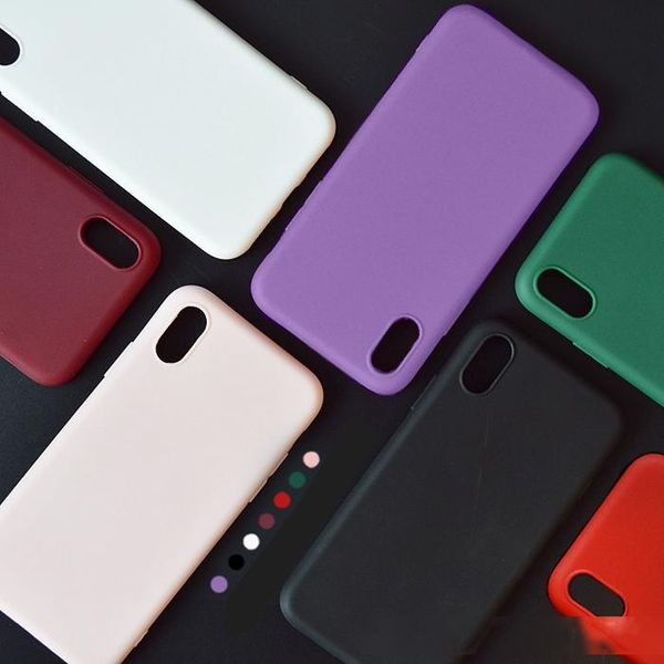 new arrival soft candy frosted phone case for iphone xs max xr colourful tpu back cover cases protective case for iphone x 7 8 plus 6 6s
new arrival soft candy frosted phone case for iphone xs max xr colourful tpu back cover cases protective case for iphone x 7 8 plus 6 6s