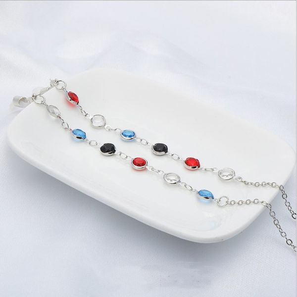 personalized color glasses chain women beauty reading glasses chain sunglasses anti-lost rope decoration men, Silver
personalized color glasses chain women beauty reading glasses chain sunglasses anti-lost rope decoration men, Silver