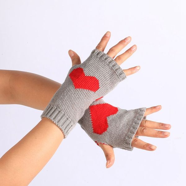 2020 fashion women cute winter warm half fingerless love heart gloves winter half finger knitted mittens, Blue;gray
2020 fashion women cute winter warm half fingerless love heart gloves winter half finger knitted mittens, Blue;gray