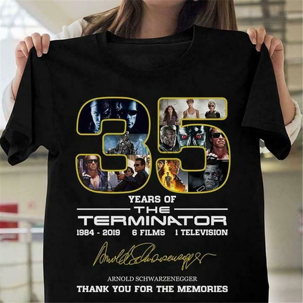 35 лет терминатора арнольд шварценеггер t shirt black хлопок мужчины s-6xl бесплатная доставка tee shirt
35 лет терминатора арнольд шварценеггер t shirt black хлопок мужчины s-6xl бесплатная доставка tee shirt