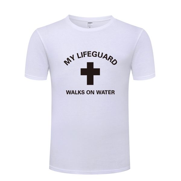 my lifeguard jesus god christian creative mens men t shirt tshirt 2018 new short sleeve o neck cotton casual t-shirt tee 
my lifeguard jesus god christian creative mens men t shirt tshirt 2018 new short sleeve o neck cotton casual t-shirt tee
