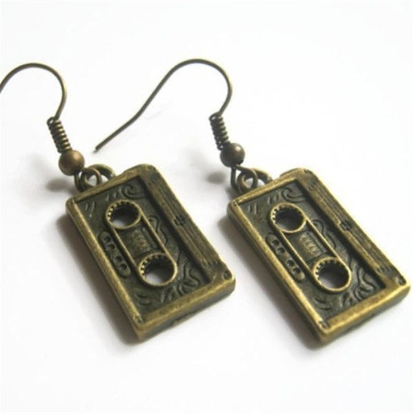 cassette tape earrings, 80's earrings, 90's personality hipster earring gift for music lover, Silver
cassette tape earrings, 80's earrings, 90's personality hipster earring gift for music lover, Silver