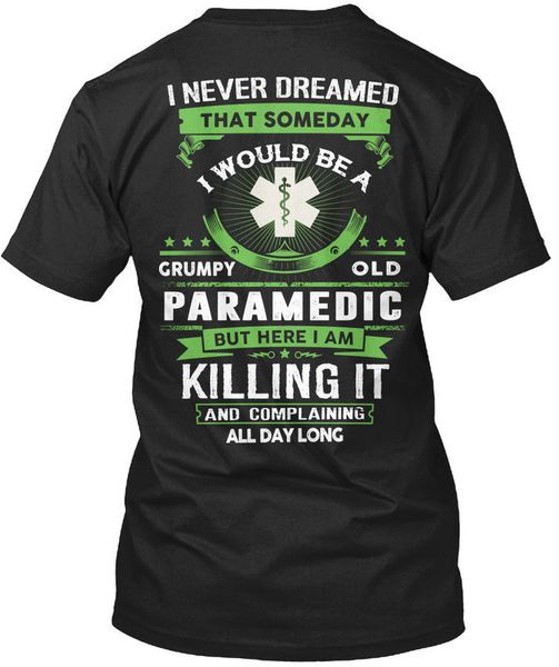 off-the-rack awesome paramedic - i never dreamed that someday stylisches t-shirt
off-the-rack awesome paramedic - i never dreamed that someday stylisches t-shirt